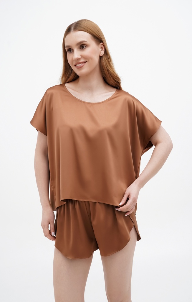 Sandra Blouse Navy Blue