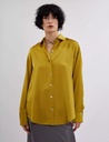 Morgan Mustard Silk Blouse