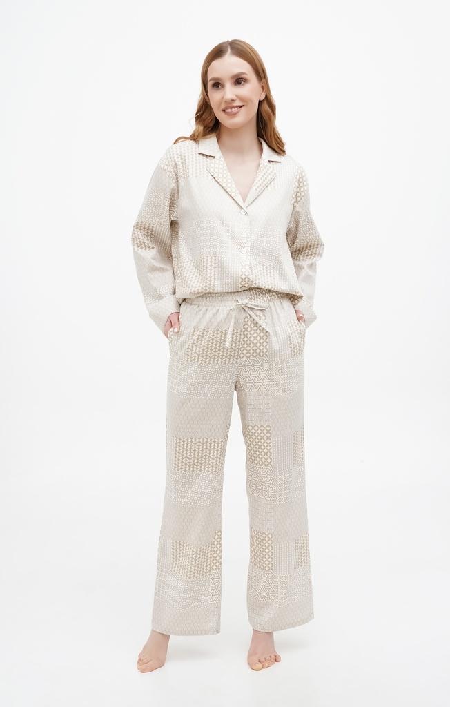 Geometric Cotton Lounge Set