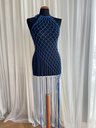 Macrame Blue Dress Crochet