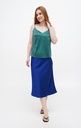 Classic Green Silk Tank Top  