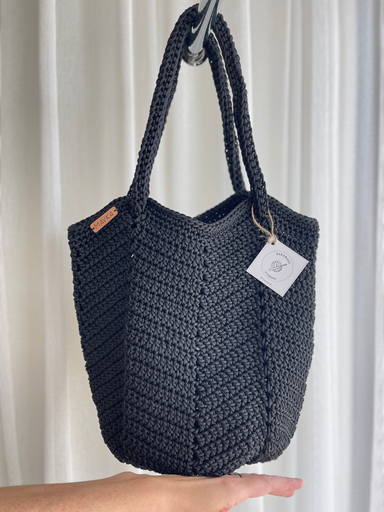 Mavka Crochet Bag Black